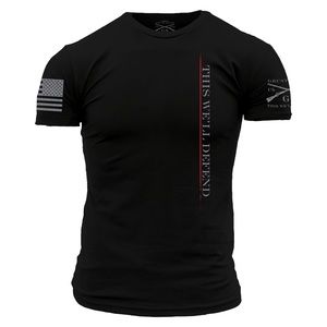 NWT Grunt Style “This we’ll Defend” Black T-shirt with Riffle on Back